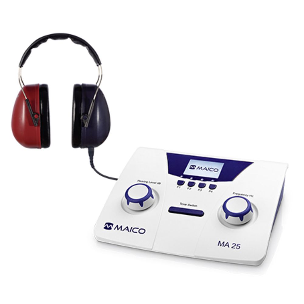 MAICO MA25E AUTOMATIC AUDIOMETER WITH DD45 HEADSET AND PC COMPATIBILITY / EACH photo