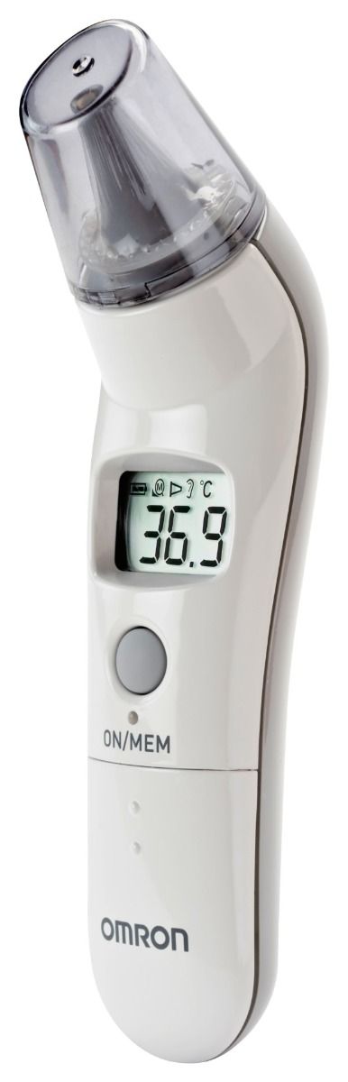 OMRON TH839S INSTANT EAR THERMOMETER AND PROBE COVER photo