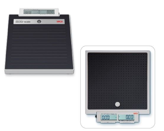SECA FLAT SCALE WITH FOOT SWITCHES AND DOUBLE DISPLAY photo