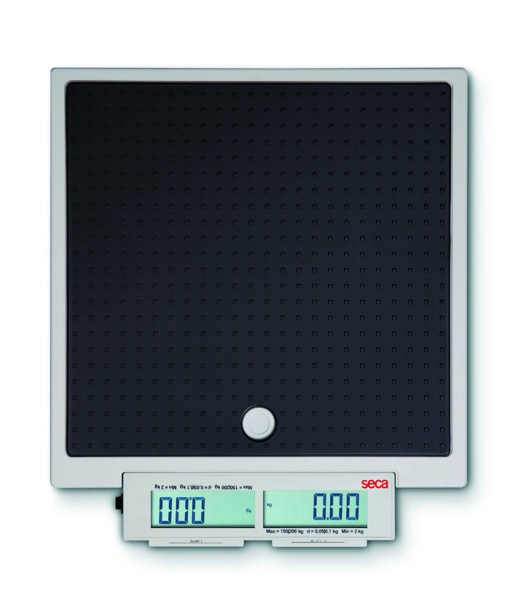SECA FLAT SCALE WITH FOOT SWITCHES AND DOUBLE DISPLAY photo