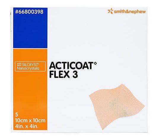 ACTICOAT FLEX DRESSINGS / 5cm x 5cm / BOX 5 photo