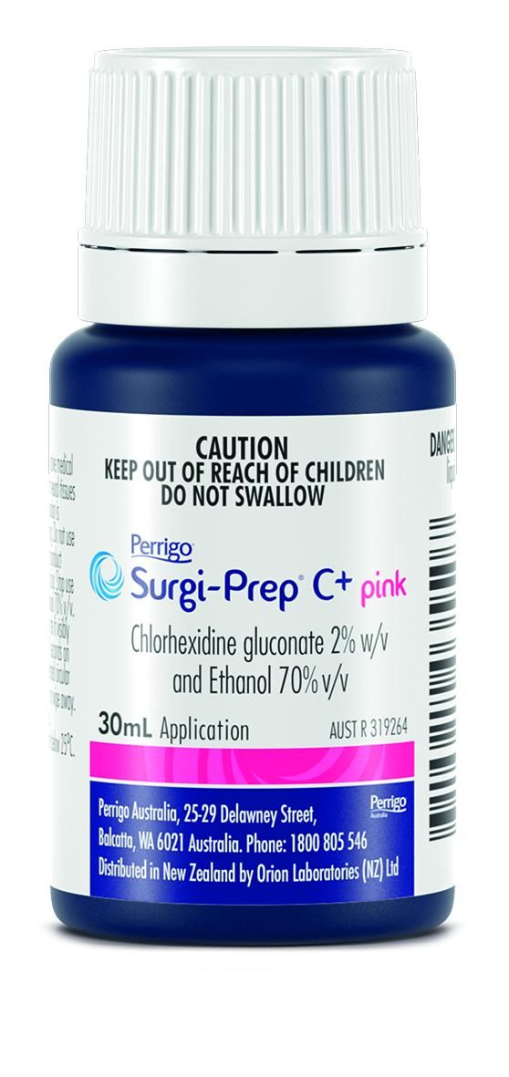 SURGI-PREP C+ PINK CHLORHEXIDINE 2% & ETHANOL 70%  photo
