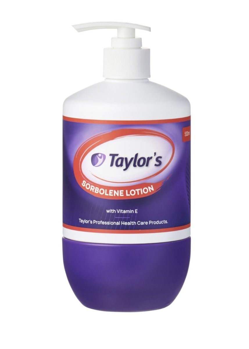 TAYLOR'S SORBOLENE LOTION WITH VITAMIN E / 500ML PUMP BOTTLE / EACH (CURRENTLY SUPPLYING PLUNKETT BRAND) photo