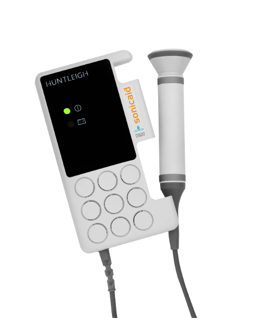 HUNTLEIGH SONICAID D920 AUDIO DOPPLER WITH FIXED WATERPROOF PROBE  photo
