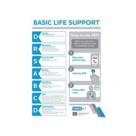 AED CPR WALL CHART | Medical Supplies, Doctor Supplies, Healthcare ...