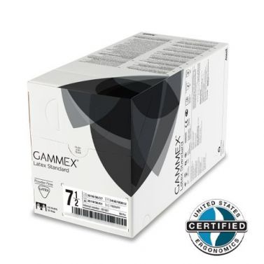 ANSELL GAMMEX LATEX STANDARD POWDER-FREE SURGICAL GLOVES