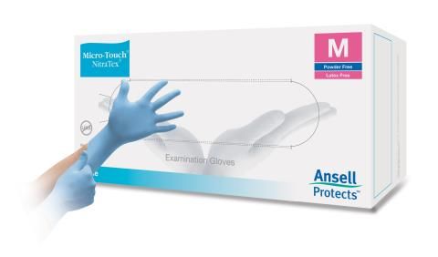 ANSELL MICRO-TOUCH NITRA-TEX NITRILE EXAMINATION GLOVES