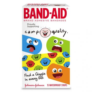 BAND AID CAMP QUALITY 15