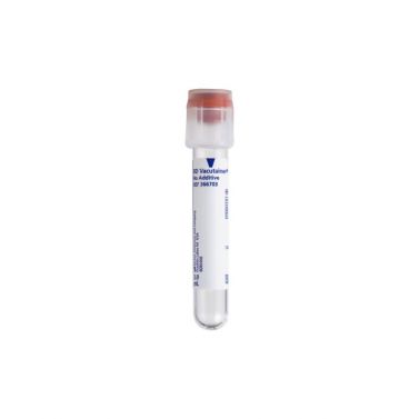 BD VACUTAINER / NO ADDITIVES / BOX OF 100