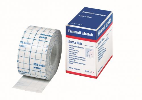 BSN MEDICAL FIXOMULL STRETCH HYPOALLERGENIC FIXATION TAPE 