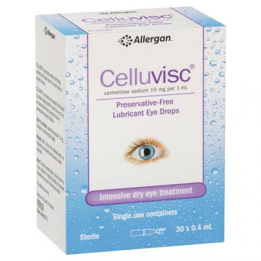 CELLUVISC OCCULAR EYE DROPS / PACK 30