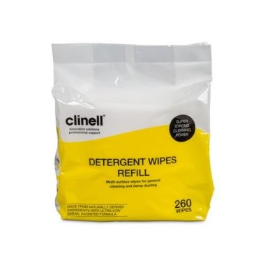 CLINELL DETERGENT WIPES