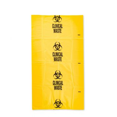 CLINICAL WASTE LABELS /  100 X 80MM