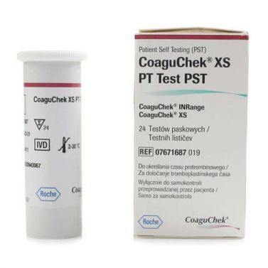 COAGUCHEK XS PT TEST PST - BOX OF 24