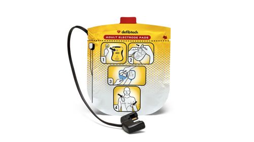  DEFIBTECH DEFIBRILLATOR PADS / ADULT SIZE / FOR LIFELINE AED AND ALIFELINE AUTO / EACH