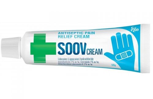 EGO SOOV PAIN AND ITCH RELIEF GEL WITH ANTISEPTIC FOR STINGS AND INSECT BITES