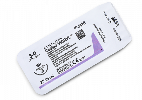 ETHICON COATED VICRYL® (POLYGLACTIN 910) SUTURE