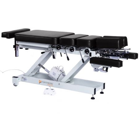 FORTRESS PARAMOUNT CHIROPRACTIC TABLE / BLACK