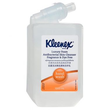 KLEENEX LUXURY FOAM ANTIBACTERIAL SKIN CLEANSER / 1L / EACH