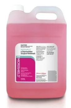 MICROSHIELD 4 CHLORHEXIDINE SKIN CLEANSER WITH SURGICAL HANDWASH WITH 4% CHLORHEXIDINE GLUCONATE / 5L