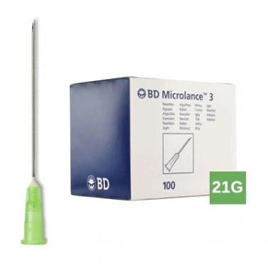 BD MICROLANCE 3 NEEDLE / 21G X 50MM / BOX OF 100 