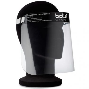 BOLLE DSF4 FACE SHIELD WITH ADJUSTABLE STRAP