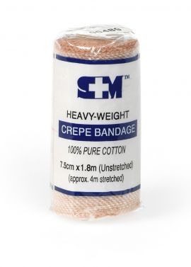 S & M HEAVY WEIGHT CREPE BANDAGE
