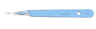 SCALPEL WITH HANDLE NO15C /  BOX OF 10