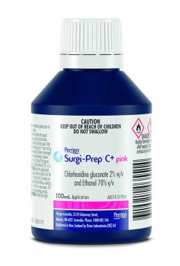 SURGI-PREP C+ PINK CHLORHEXIDINE 2% & ETHANOL 70% 