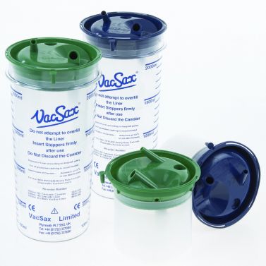 VACSAX BACTICLEAR® ANTIMICROBIAL SUCTION LINERS