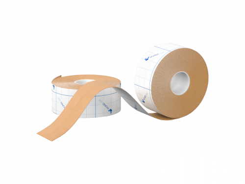 WUNDLINE FIXIER HYPOALLERGENIC FIXATION TAPE / TAN