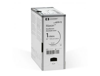 COVIDIEN MAXON POLYGYLCONATE MONOFILAMENT SYNTHETIC ABSORBABLE SUTURES 