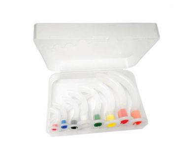 DISPOSABLE GUEDEL AIRWAY KIT WITH CASE / 8 AIRWAYS INCLUDED