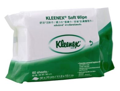 KLEENEX SOFT WIPE / PACK OF 60 WIPES