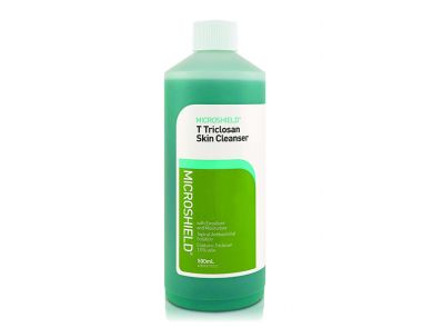 MICROSHIELD T TRICLOSAN SKIN CLEANSER WITH ANTIMICROBIAL SKIN CLEANSER WITH 1% TRICLOSAN