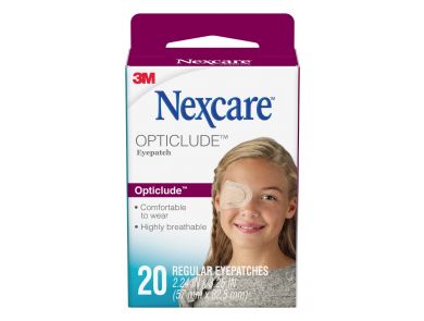 NEXCARE EYE PATCH REGULAR EYE PADS / BOX OF 20