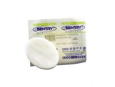 SENTRY EYE PAD / STERILE / 6CM X 8CM / BOX OF 50