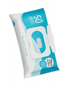 ALCOHOL WIPES 75% / PKT/50